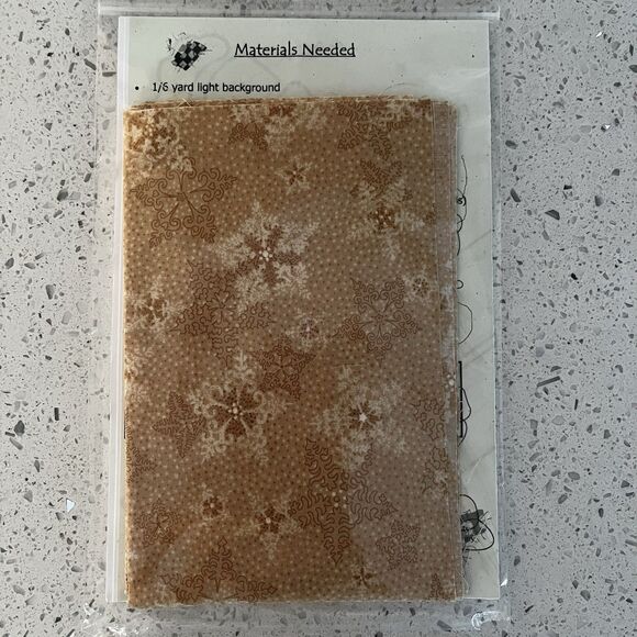 Patch Abilities "SKIER" Mm 01 Quilt Pattern Fabric Included 6x24" Winter - Picture 3 of 3